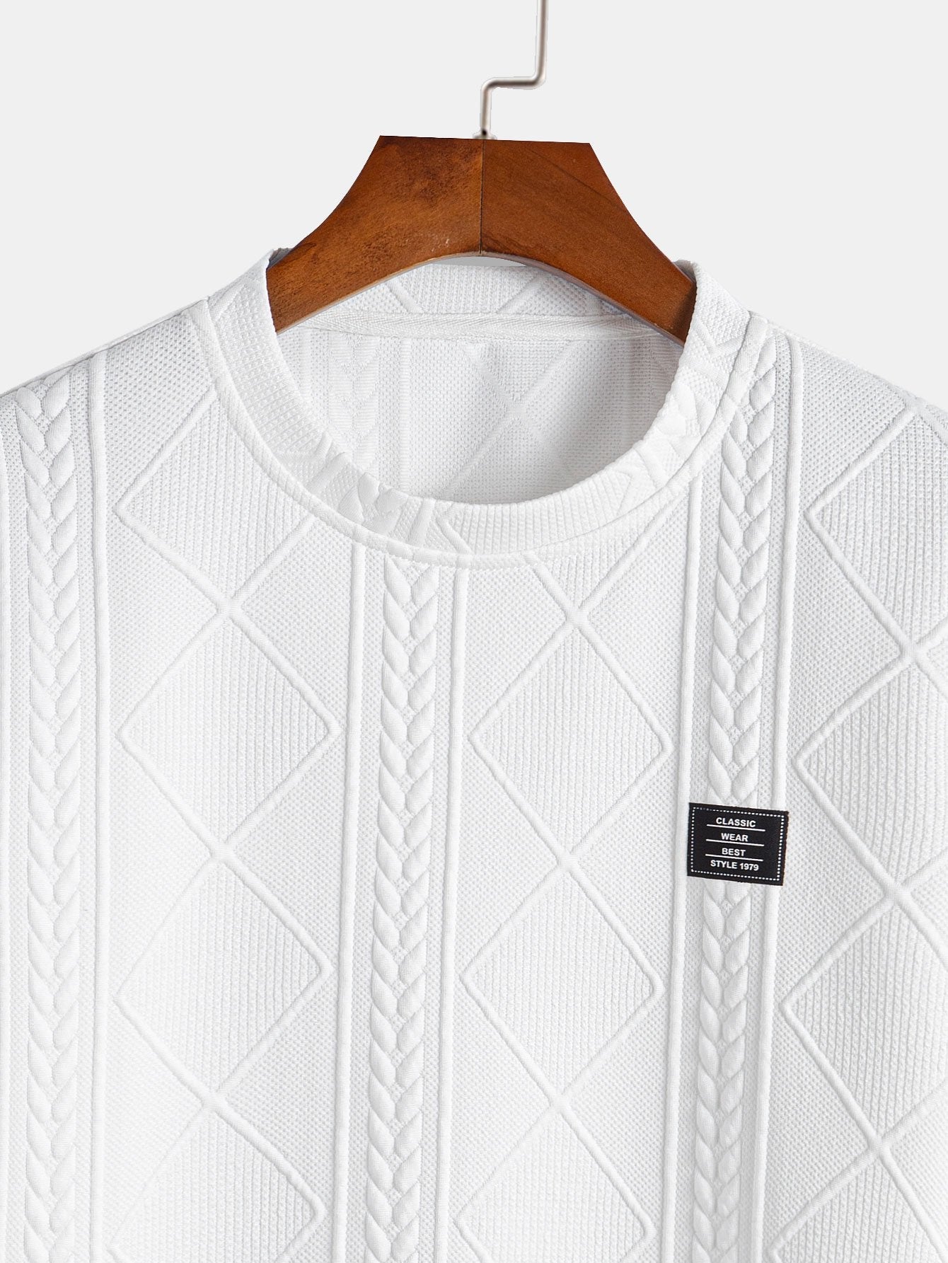 Harrison | Men's Geometric 2 Piece T-Shirt & Shorts Set