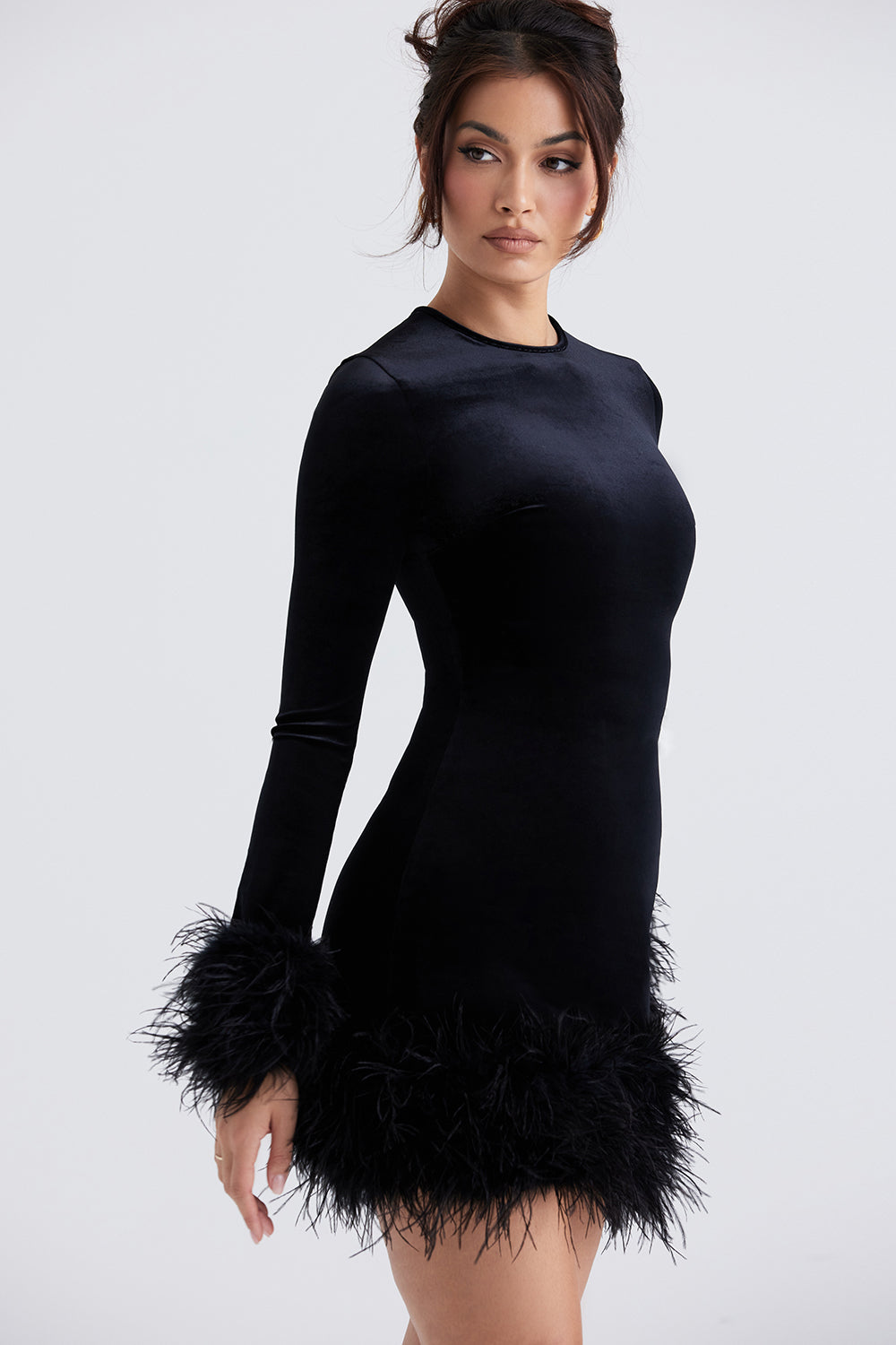 Women's Satin Mini Dress for Elegant Evening Wear