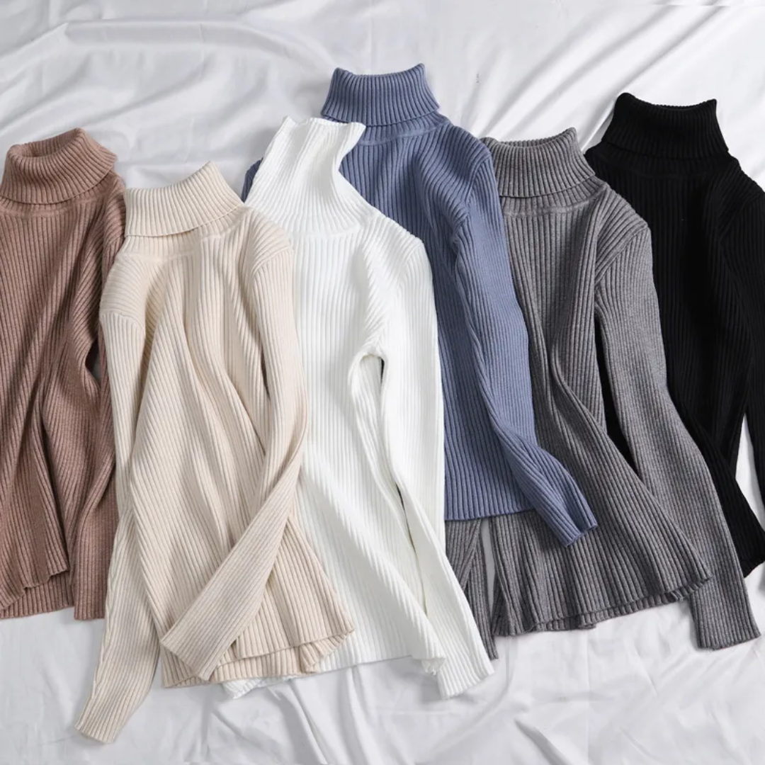 Lorrie | Cashmere Turtleneck