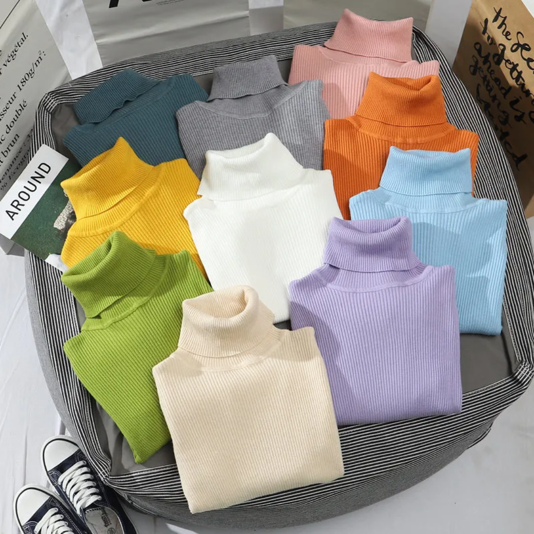 Lorrie | Cashmere Turtleneck