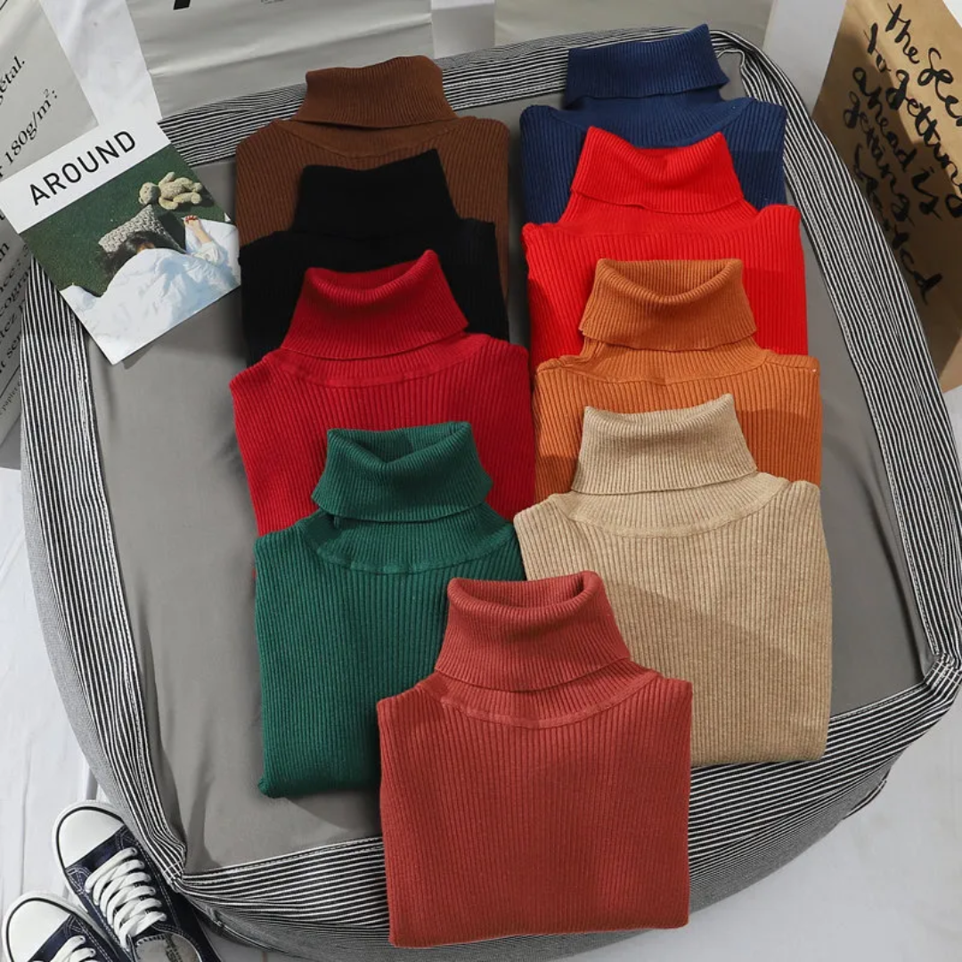 Lorrie | Cashmere Turtleneck