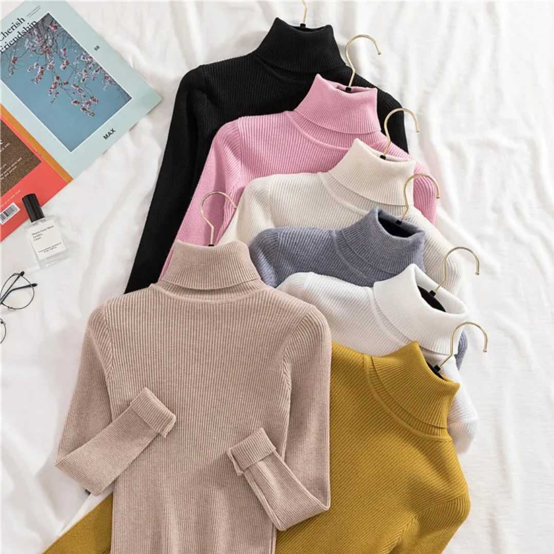 Lorrie | Cashmere Turtleneck