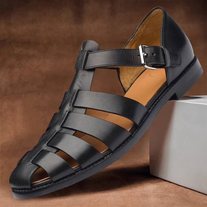 Lachlan | Men's Premium Leather Adjustable Sandals