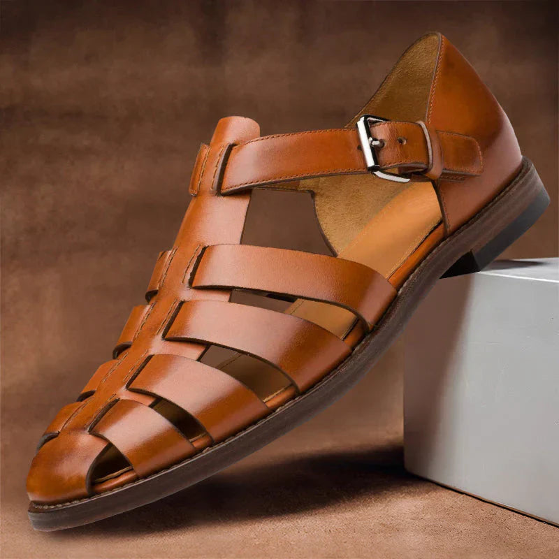 Lachlan | Men's Premium Leather Adjustable Sandals