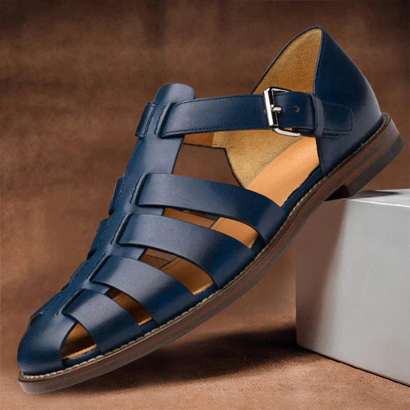Lachlan | Men's Premium Leather Adjustable Sandals