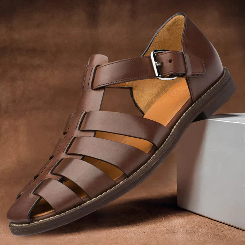 Lachlan | Men's Premium Leather Adjustable Sandals
