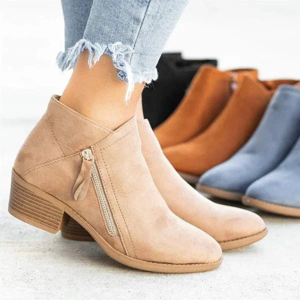 Camila | Suede Comfort Fit Boots