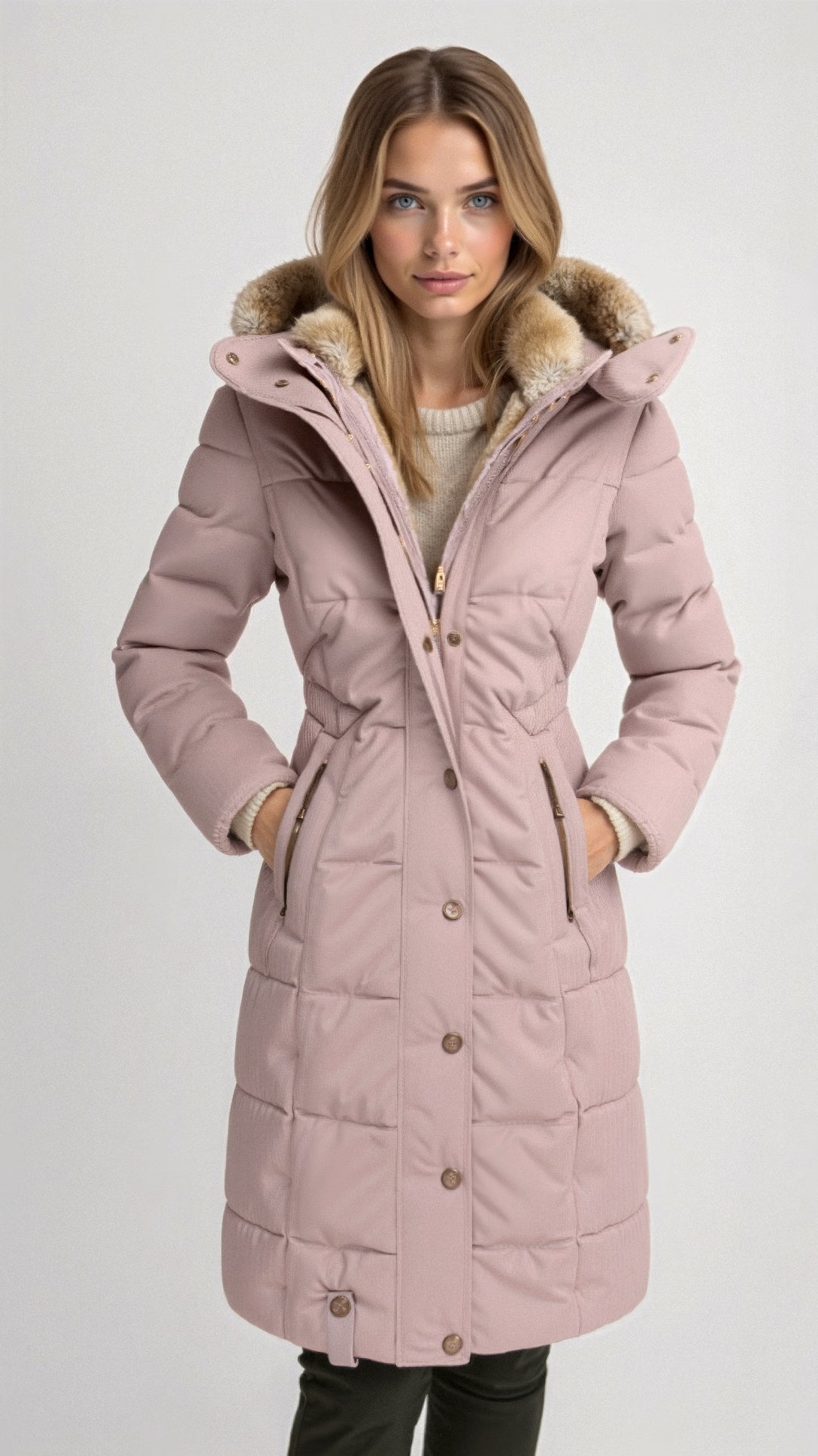 Cecilie | Warm Minimalist Winter Coat