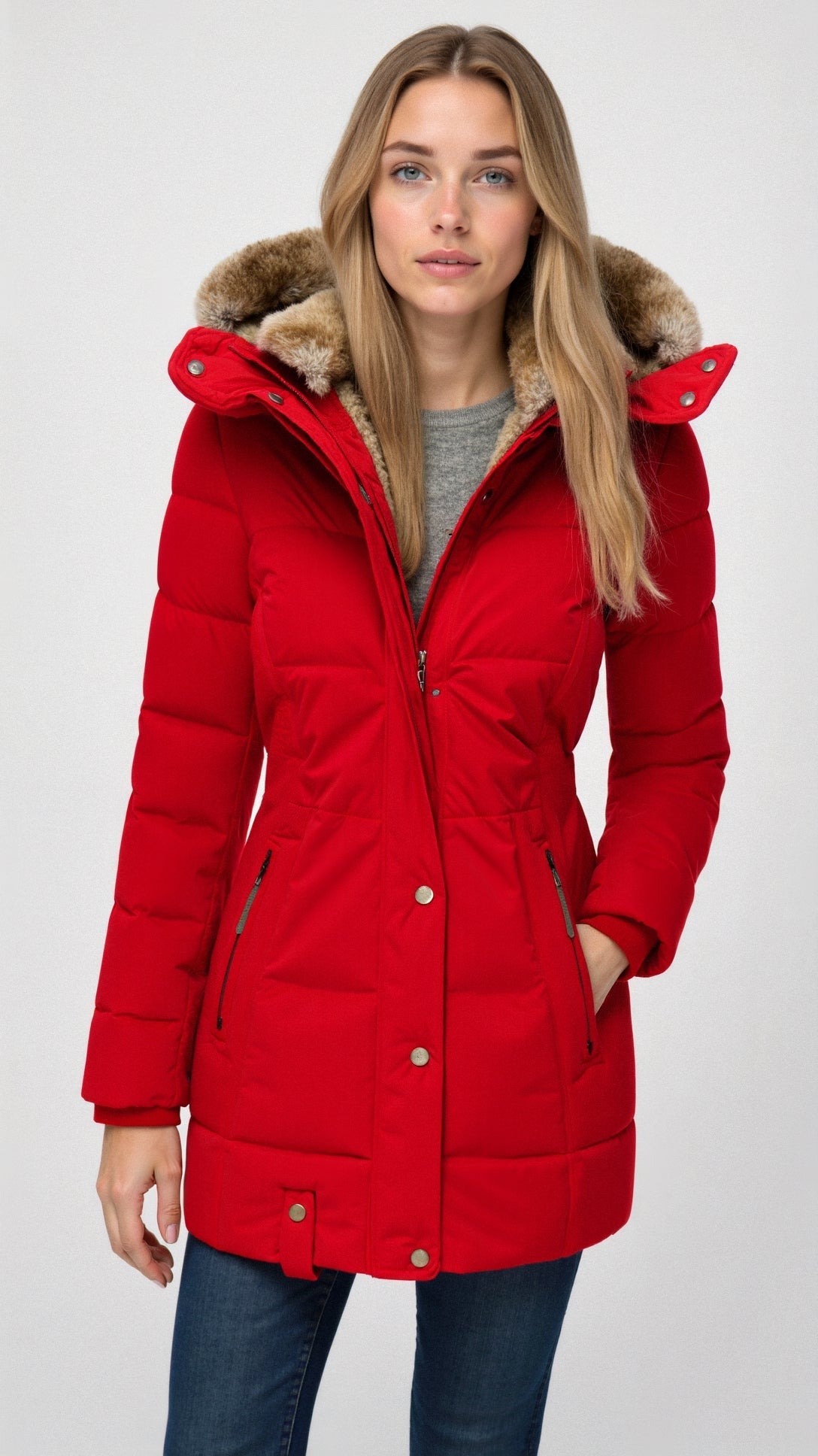 Cecilie | Warm Minimalist Winter Coat