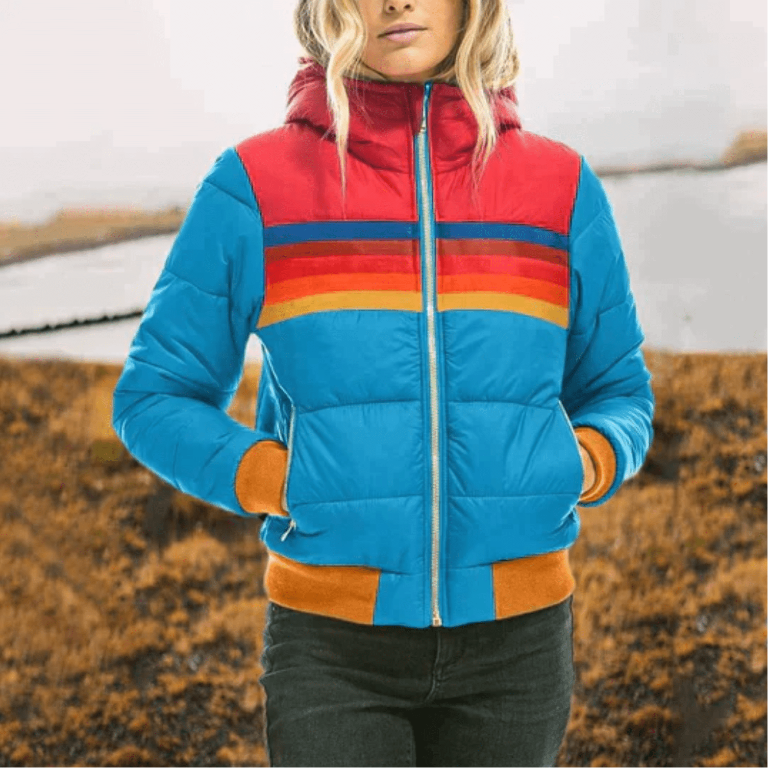 Frederikke | Cozy Hooded Winter Jacket