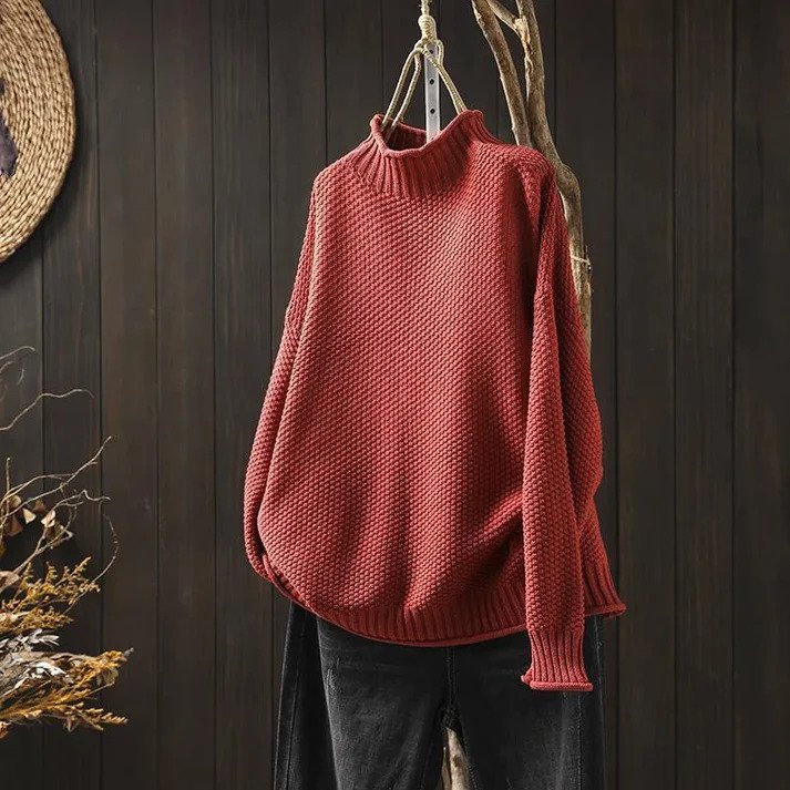 Freya | Lightweight Casual Turtleneck Pullover