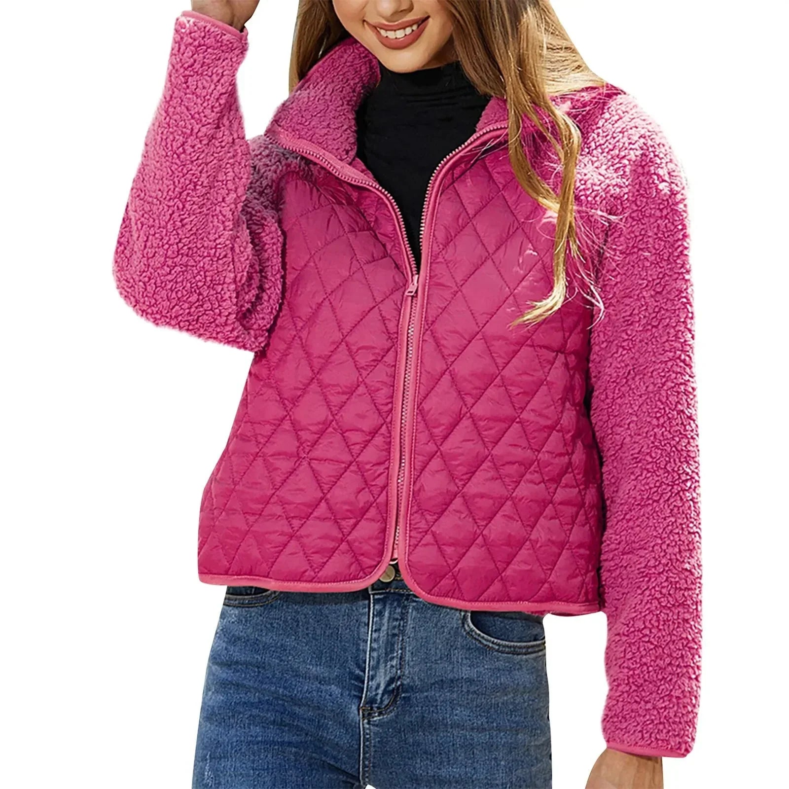 Hazel | Long Sleeve Quilted Jacket