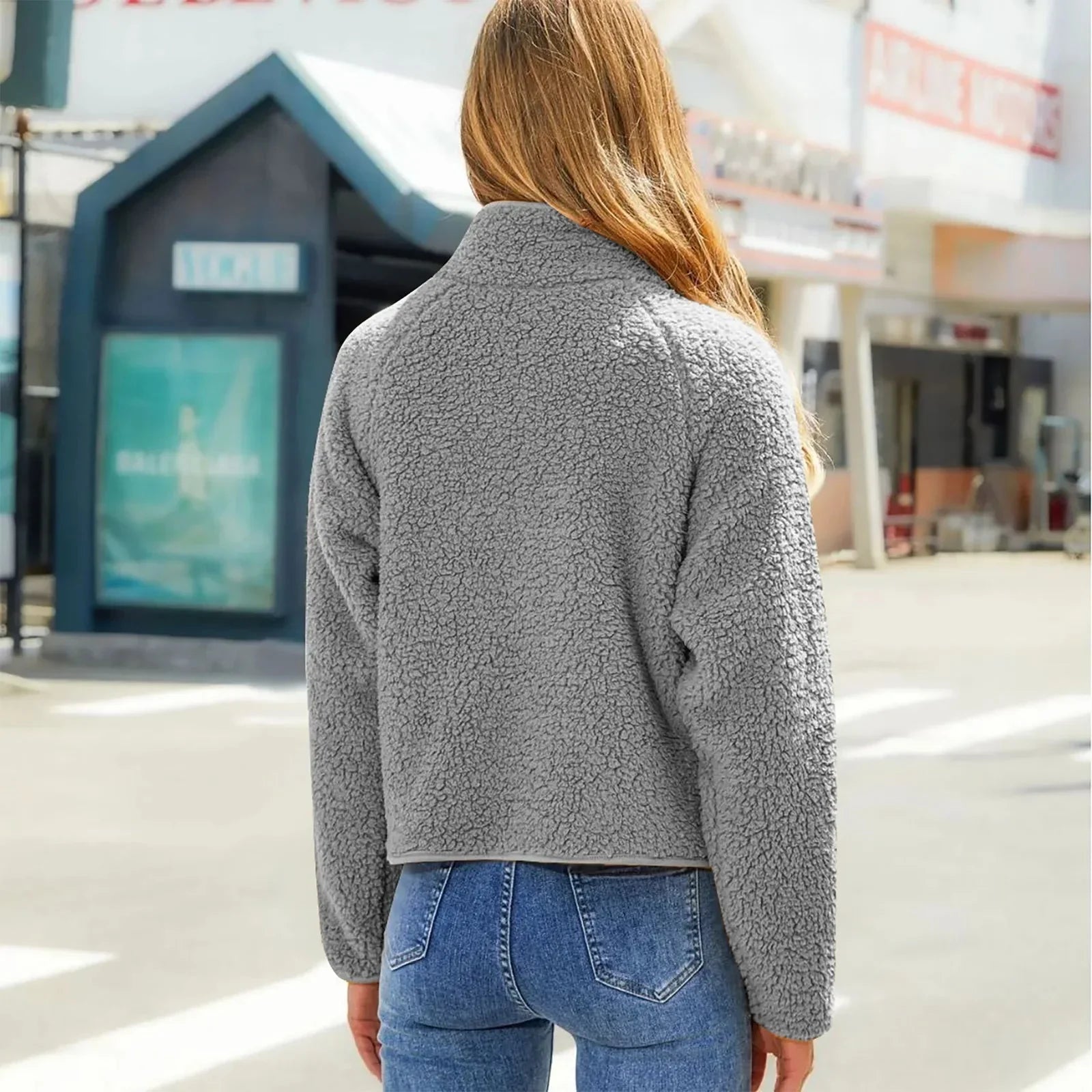 Hazel | Long Sleeve Quilted Jacket