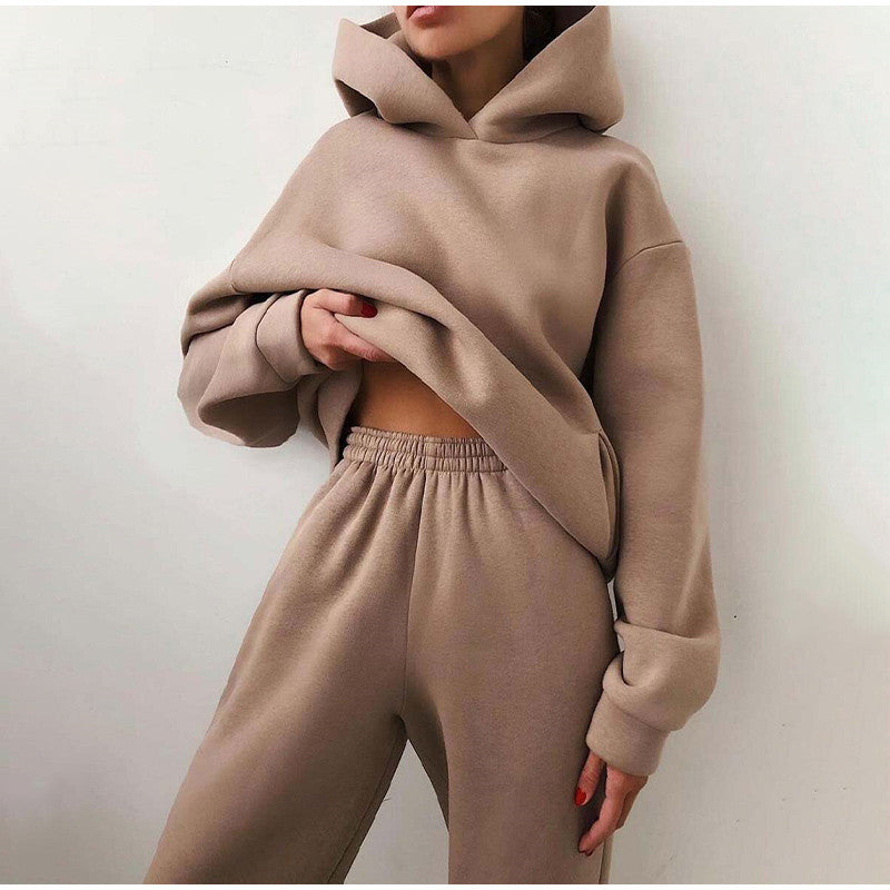 Oversized High-Waisted Tracksuit