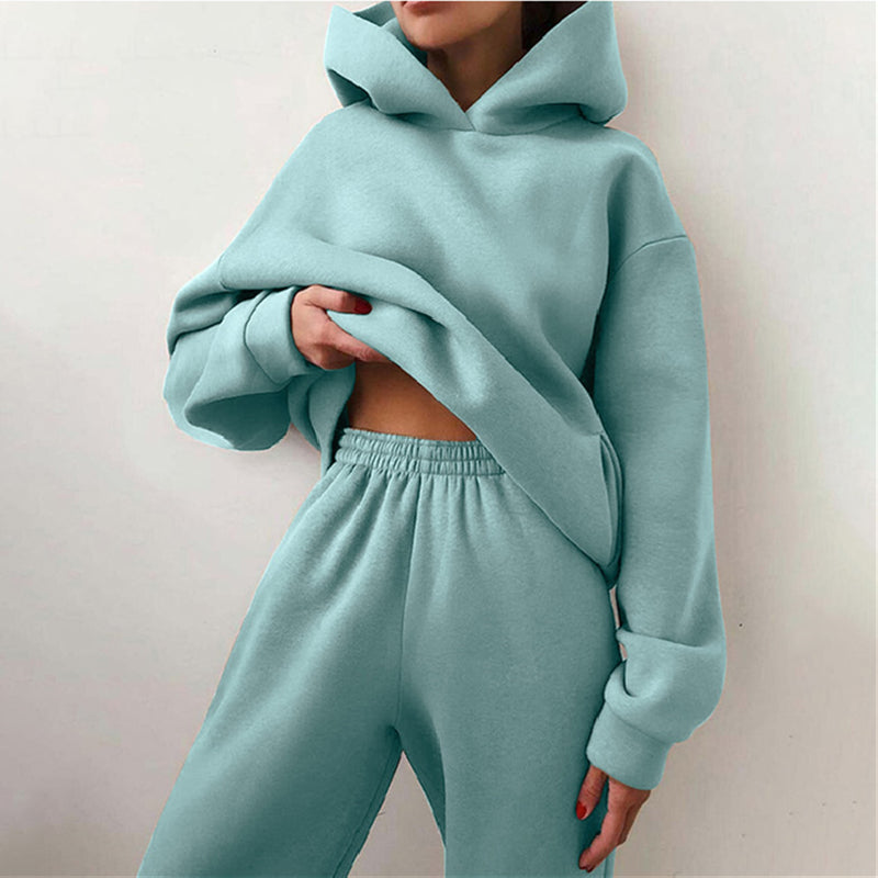 Oversized High-Waisted Tracksuit