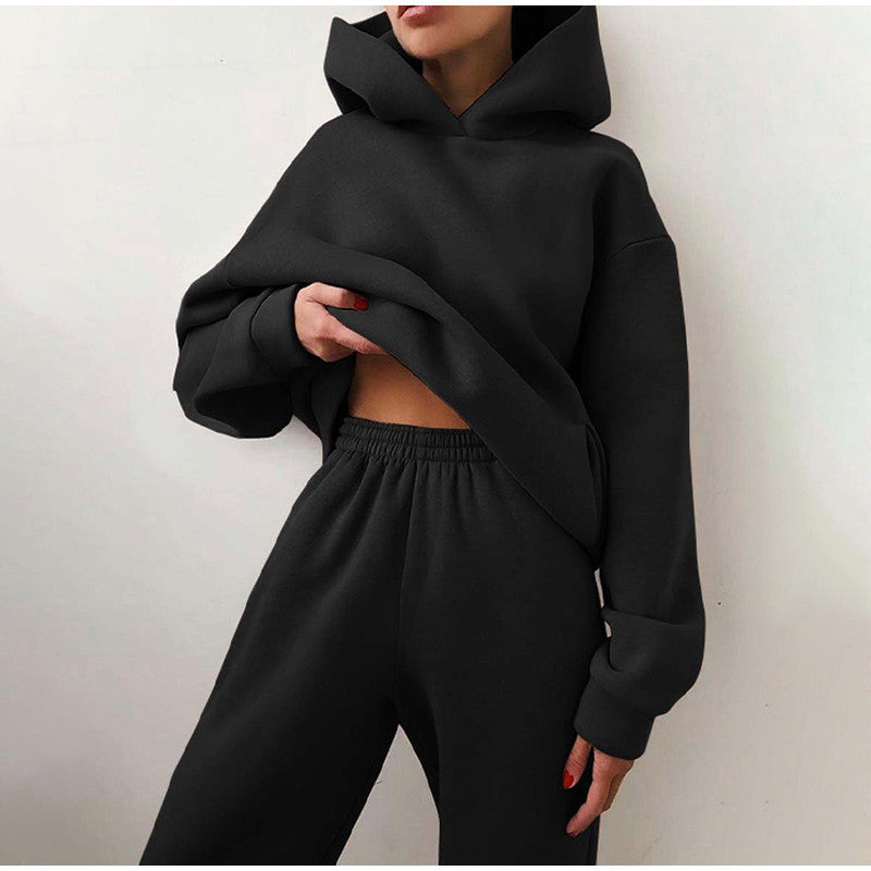 Oversized High-Waisted Tracksuit