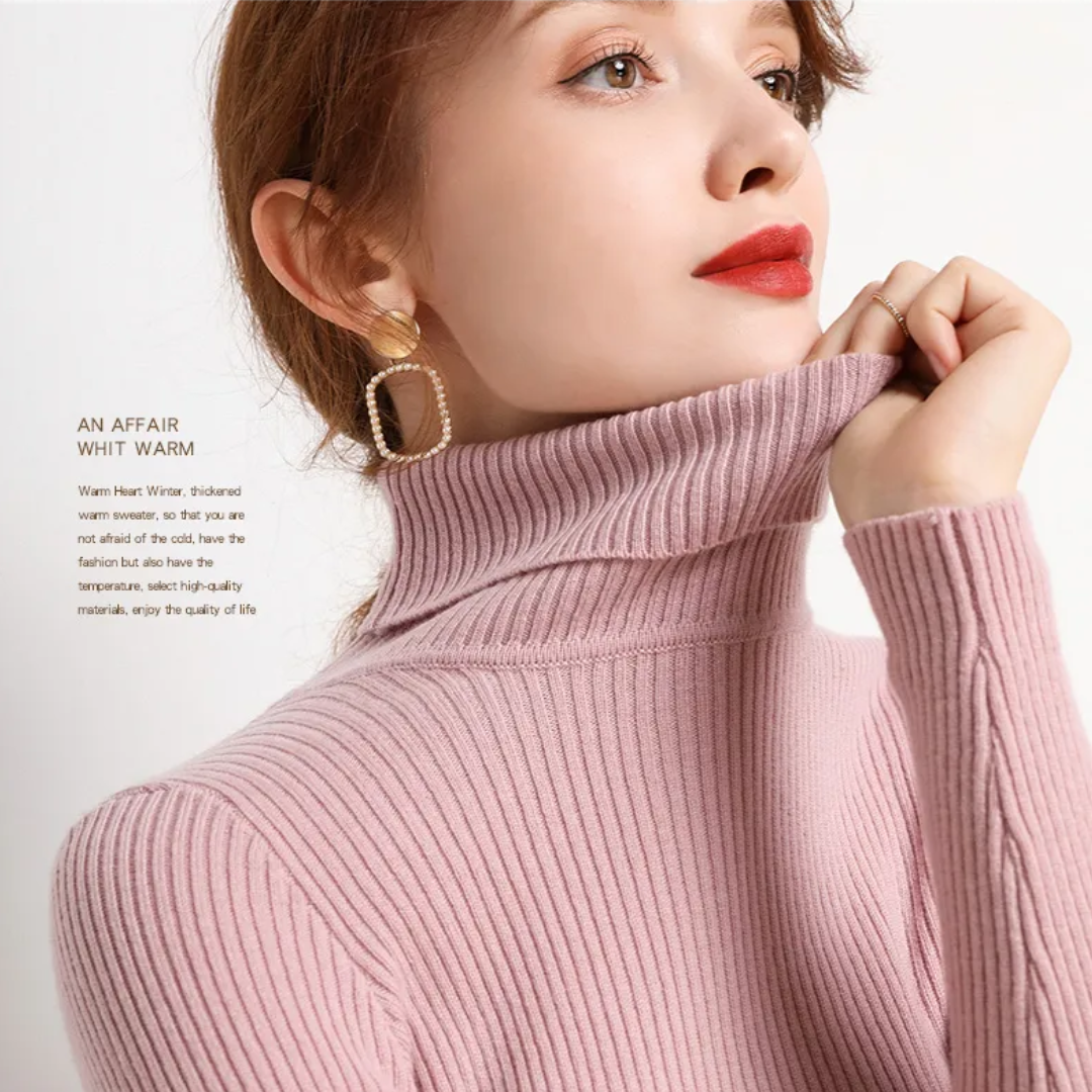 Lorrie | Cashmere Turtleneck