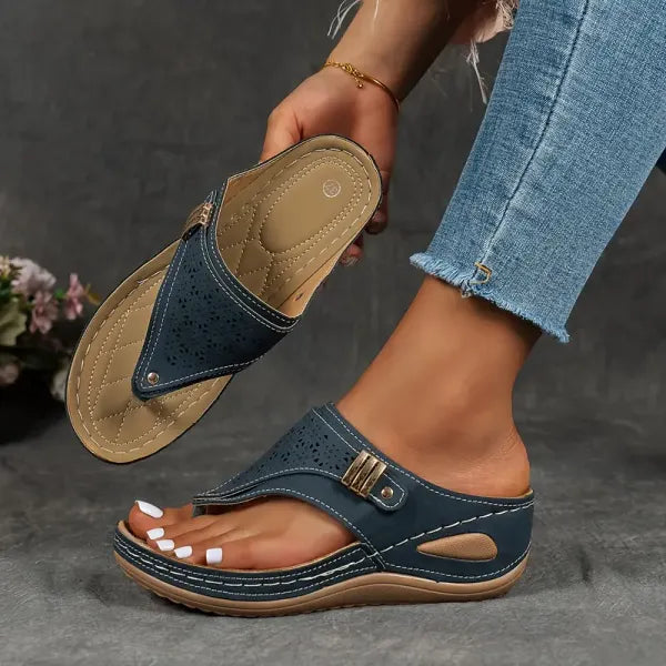 Poppy | Women's Orthopedic Wedge Comfort Sandals
