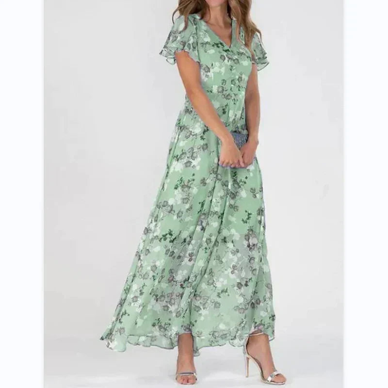 Elegant Women's Floral Summer Dress for All Occasions