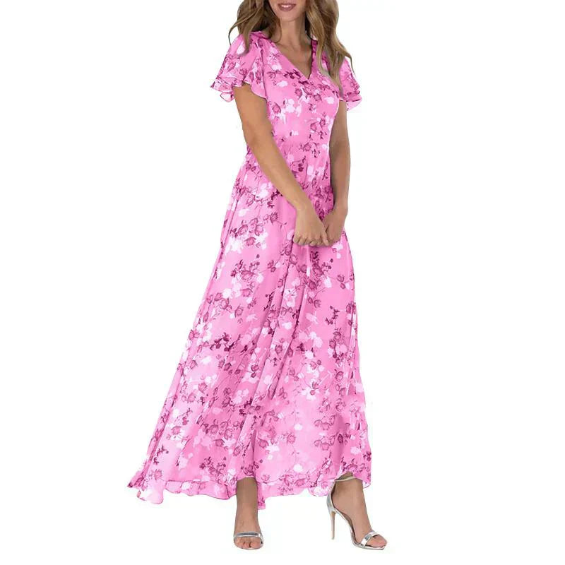 Elegant Women's Floral Summer Dress for All Occasions