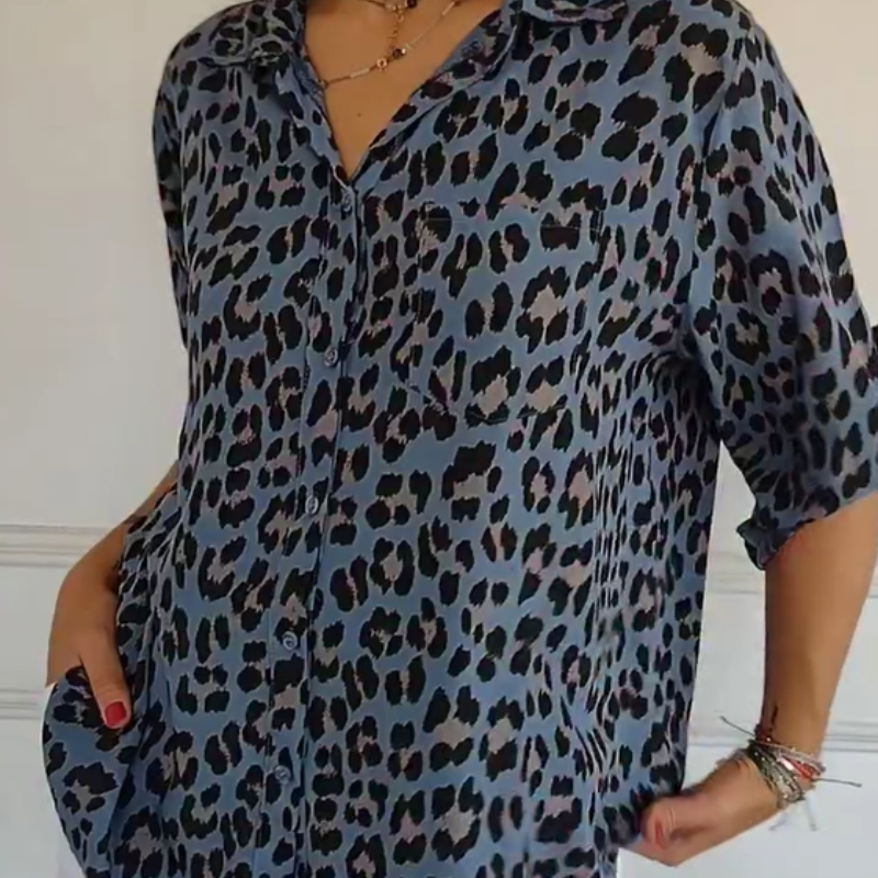 Carmila | Fashionable Leopard-Print Top