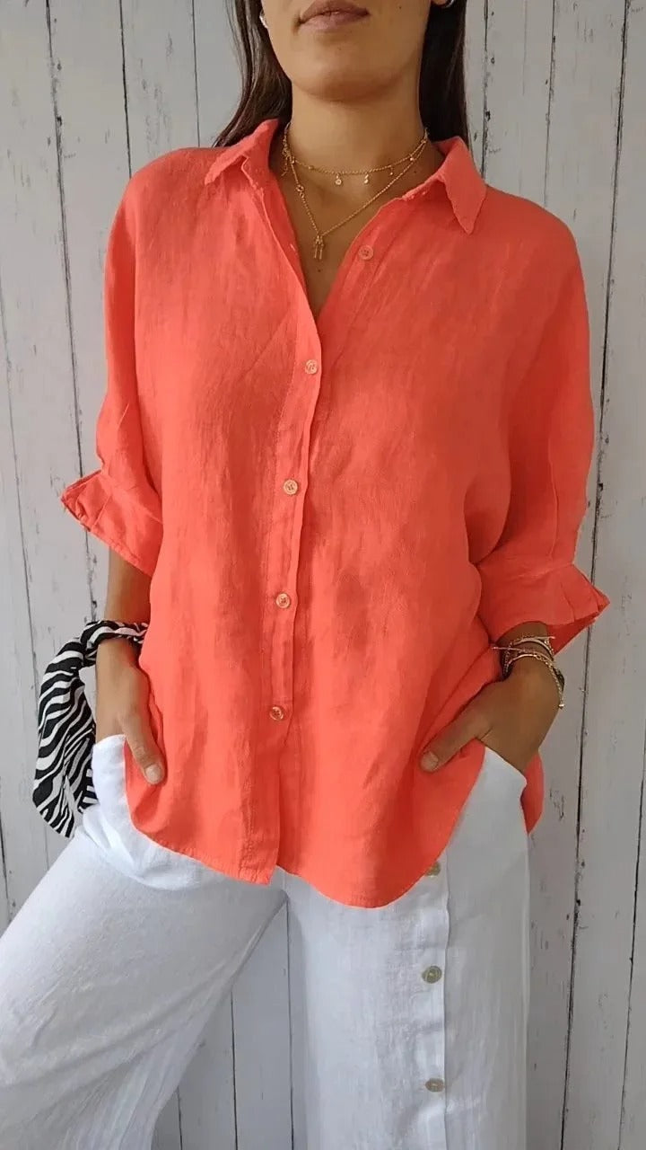 Matilda | Women's Relaxed Fit Long Sleeve Top