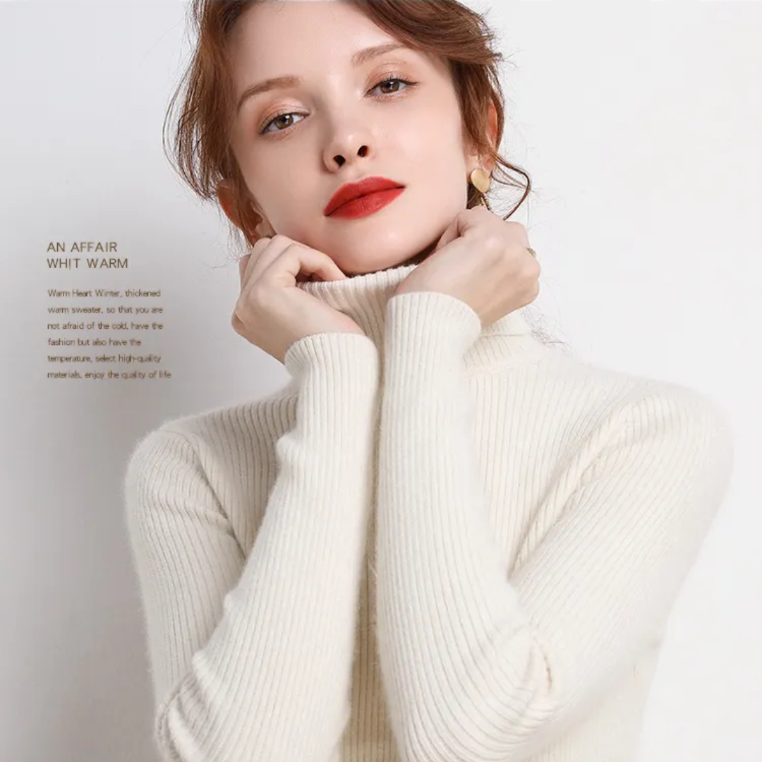 Lorrie | Cashmere Turtleneck