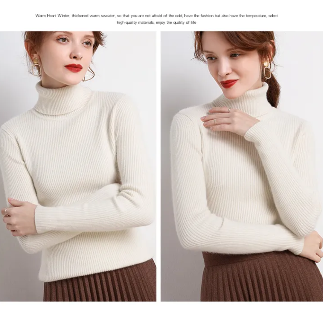 Lorrie | Cashmere Turtleneck