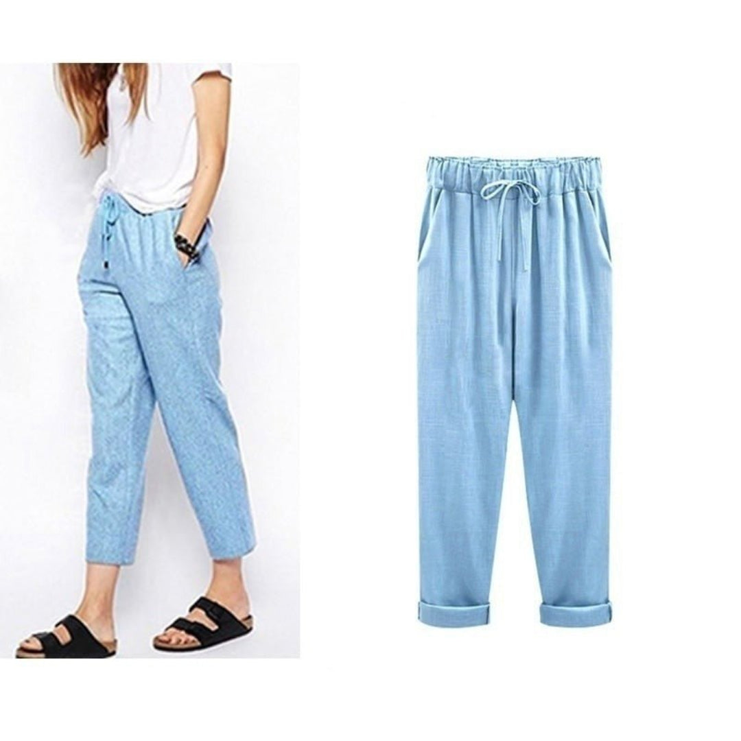 Freya | Casual-Style Linen Pants for Women