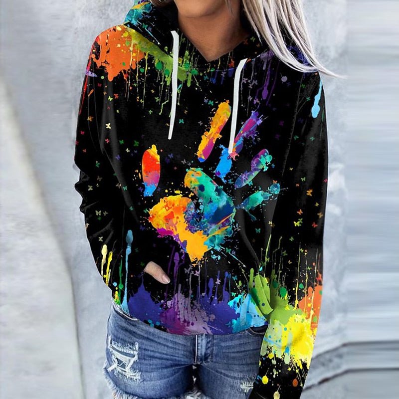 Digital Print Winter Sweater for Men