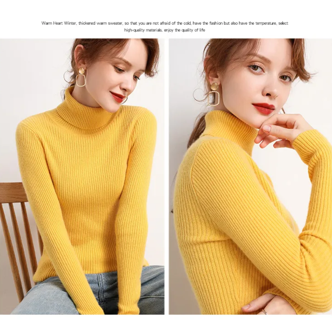 Lorrie | Cashmere Turtleneck