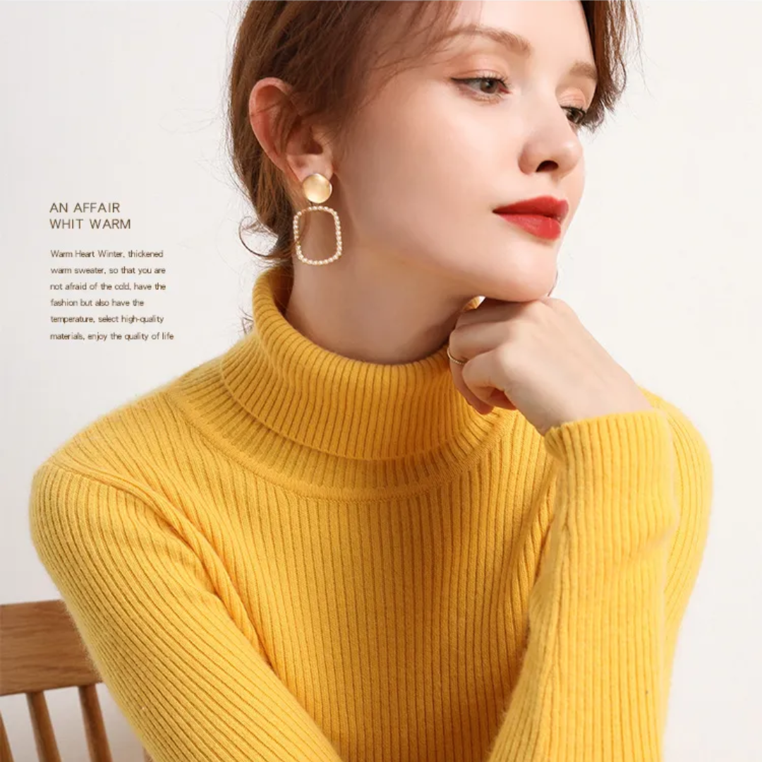 Lorrie | Cashmere Turtleneck