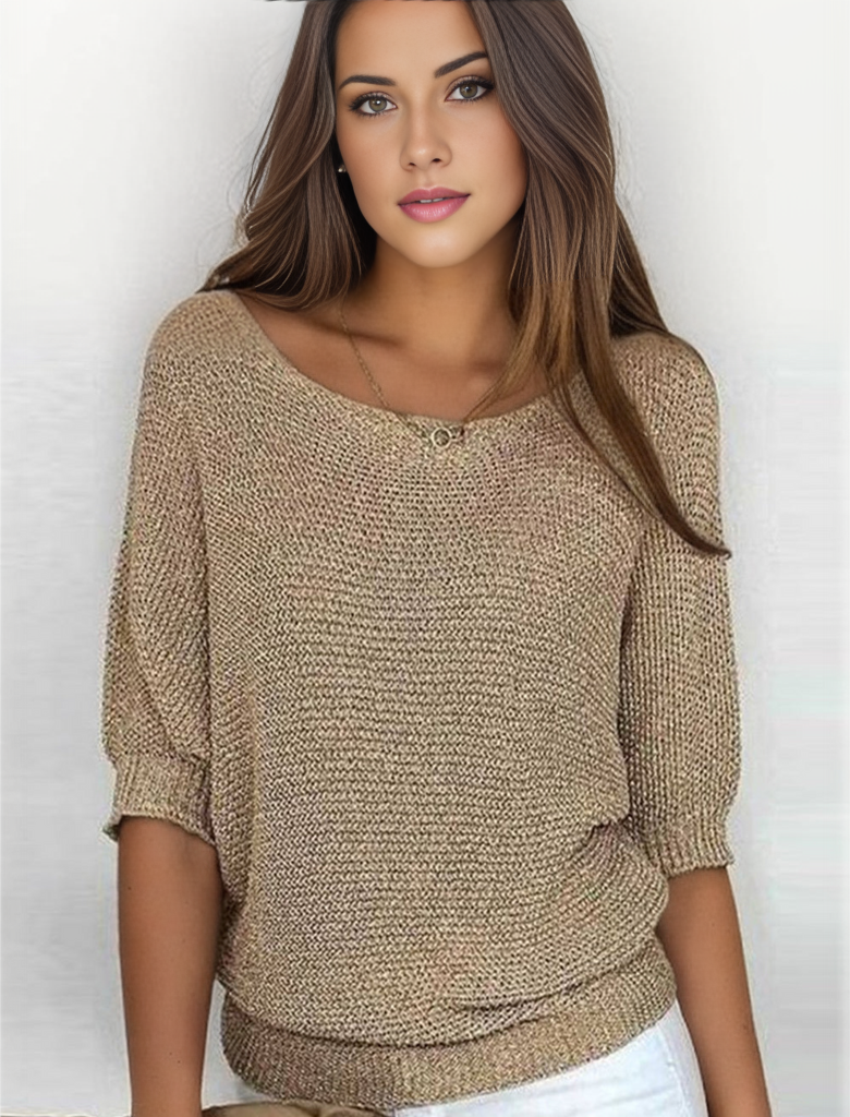 Effortless Charm Premium Knit Pullover