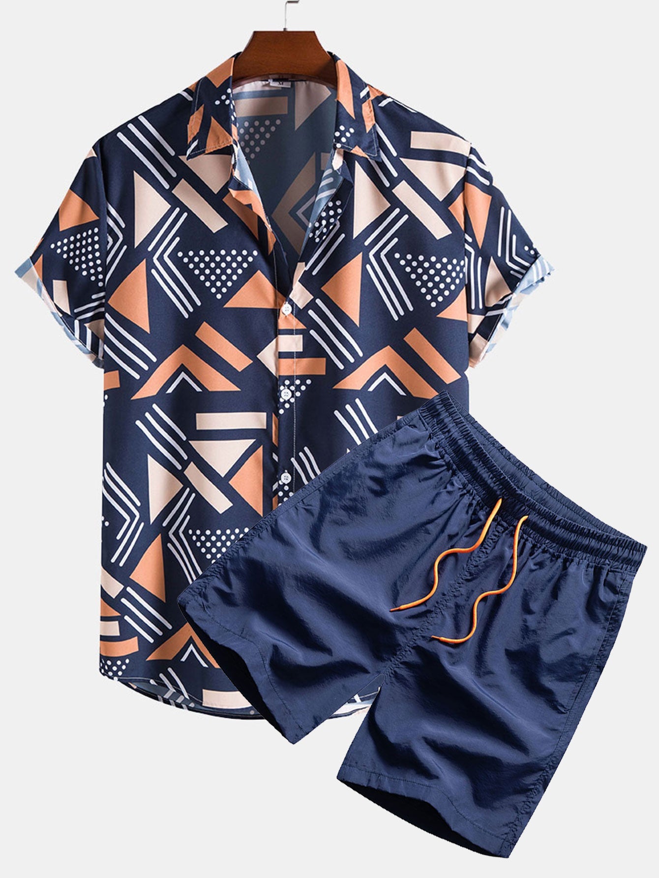 Blake | Men's Geometric Print 2 Piece Set