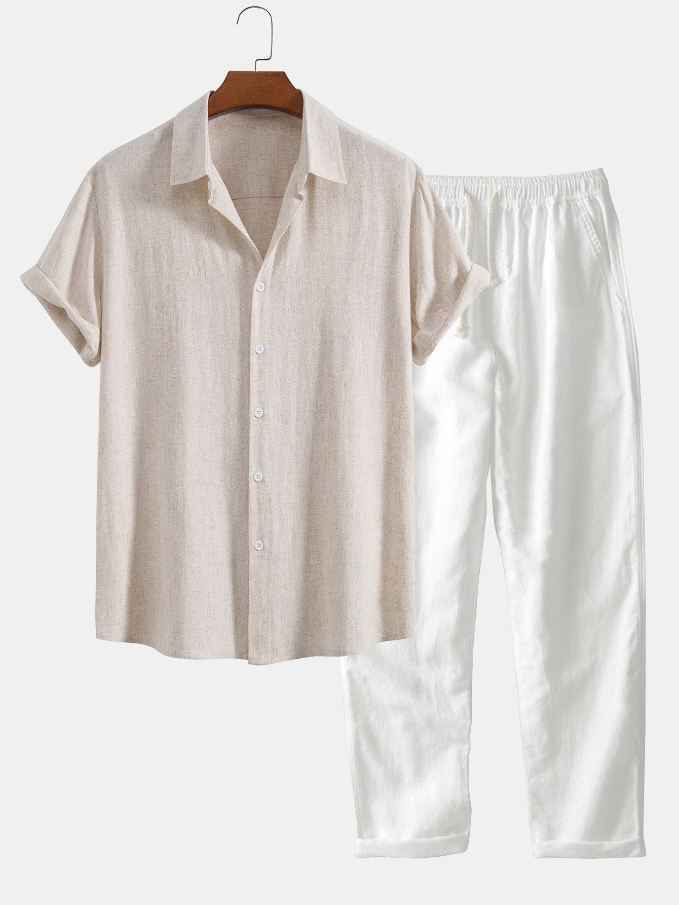 Oliver | Men's Linen 2 Piece Set Outfit