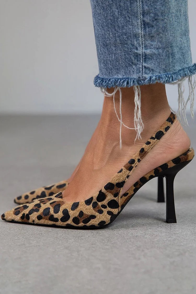Chloe | Women's Elegant Animal Print Heels
