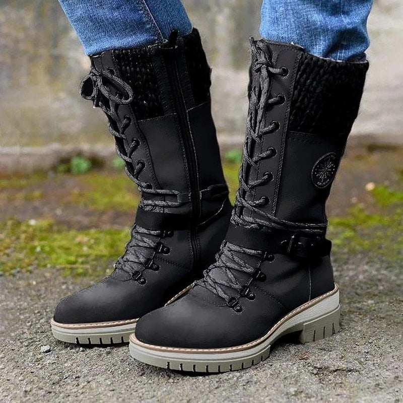 Hannah | Leather Winter Comfort Boots