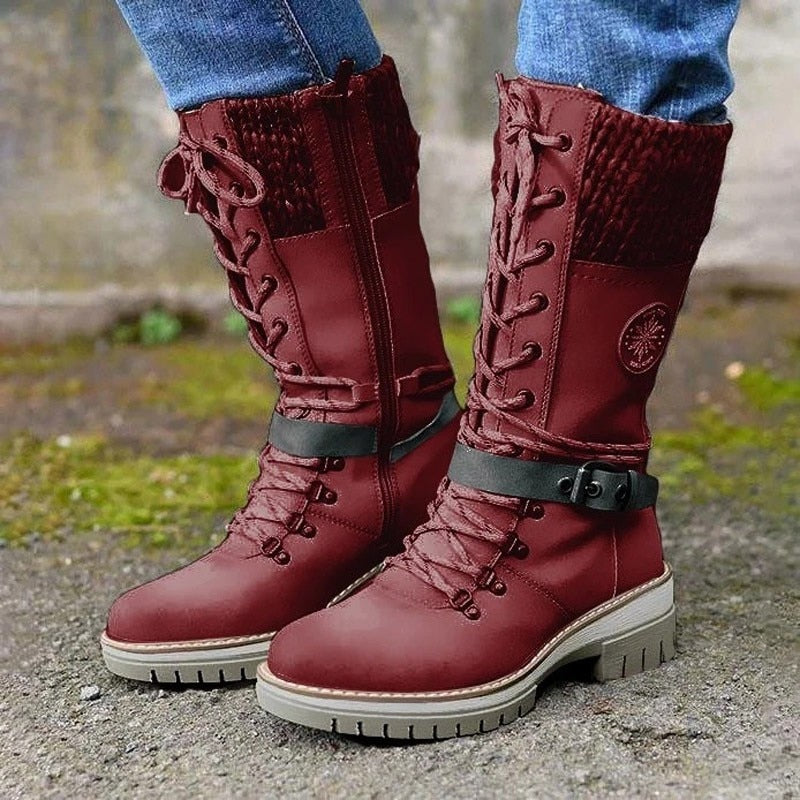 Hannah | Leather Winter Comfort Boots