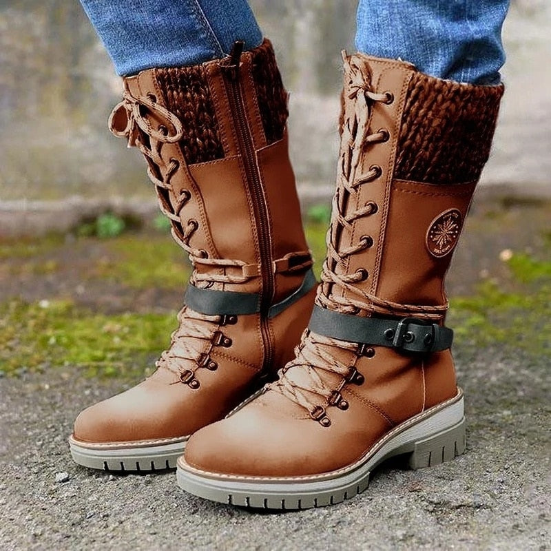 Hannah | Leather Winter Comfort Boots