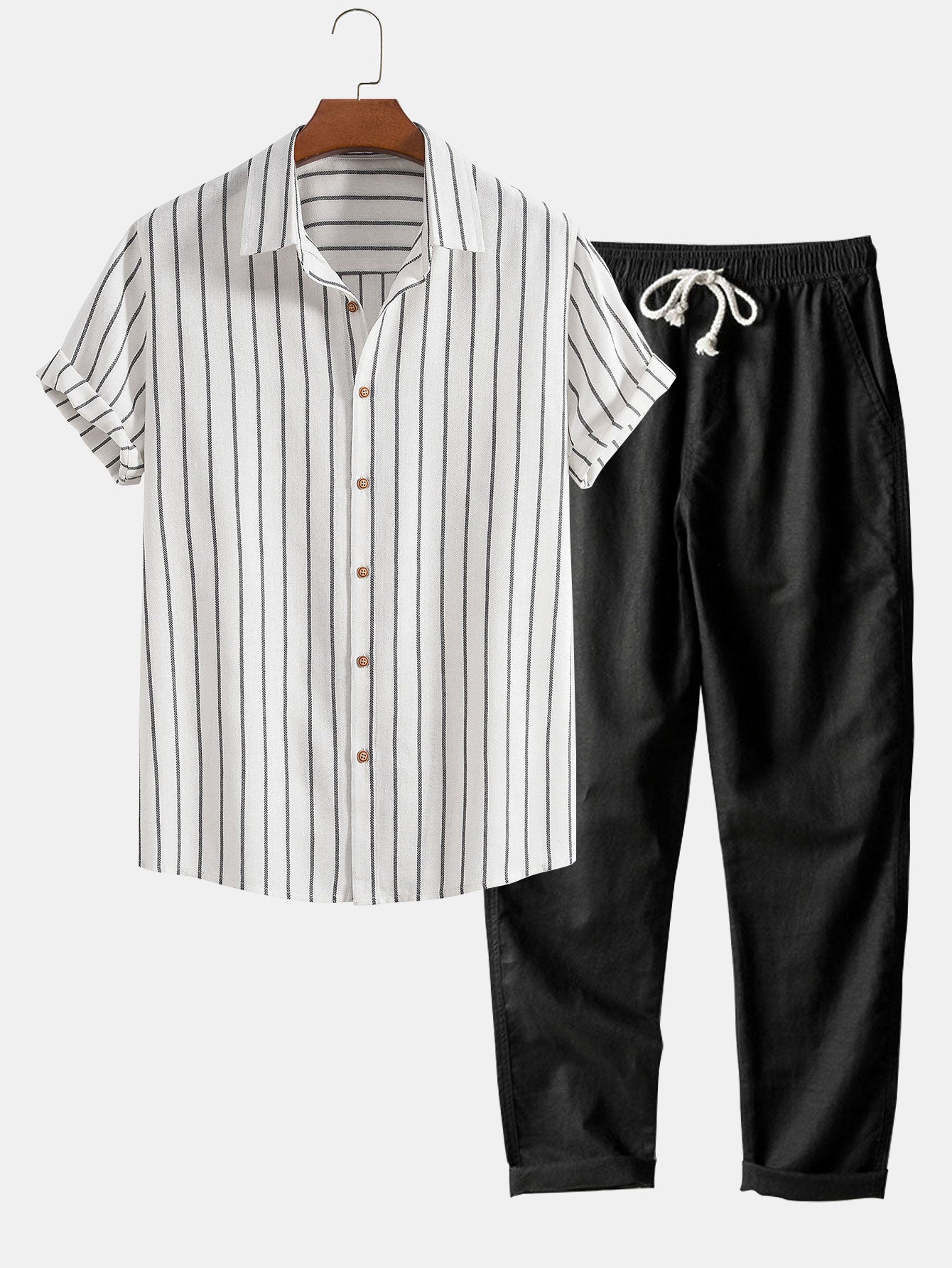 Callum | James Men's Short-Sleeved Set
