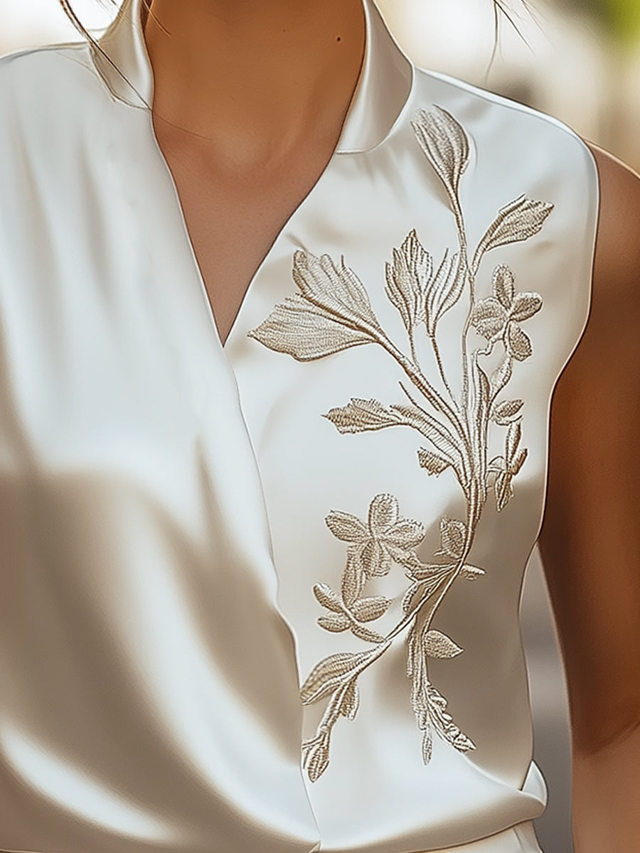 Mackenzie | Chic Stitched Shawl Top