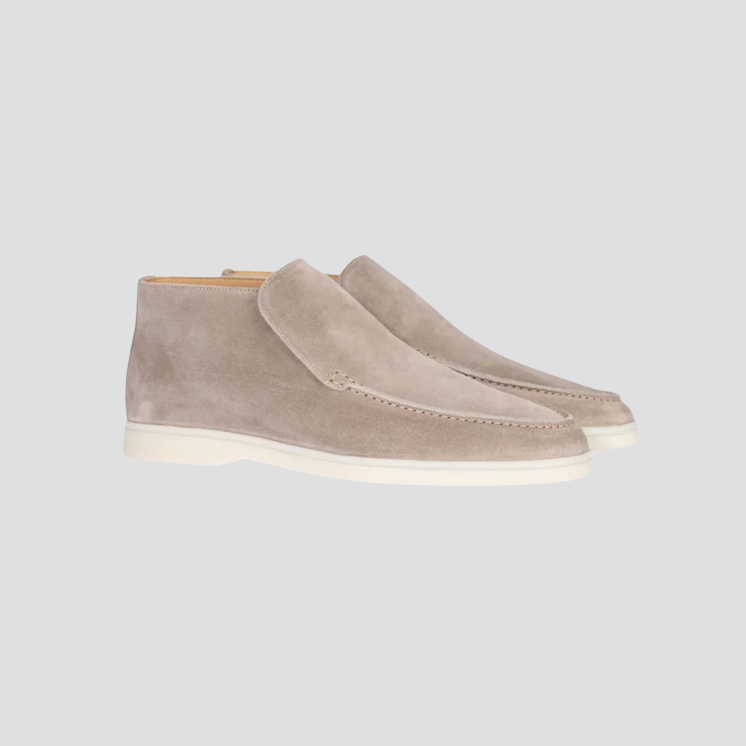 Mason | Men's Suede Ankle Loafers