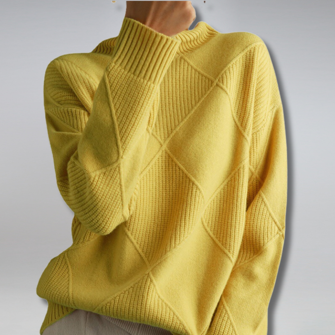 Cozy Cashmere Women's Turtleneck Sweater