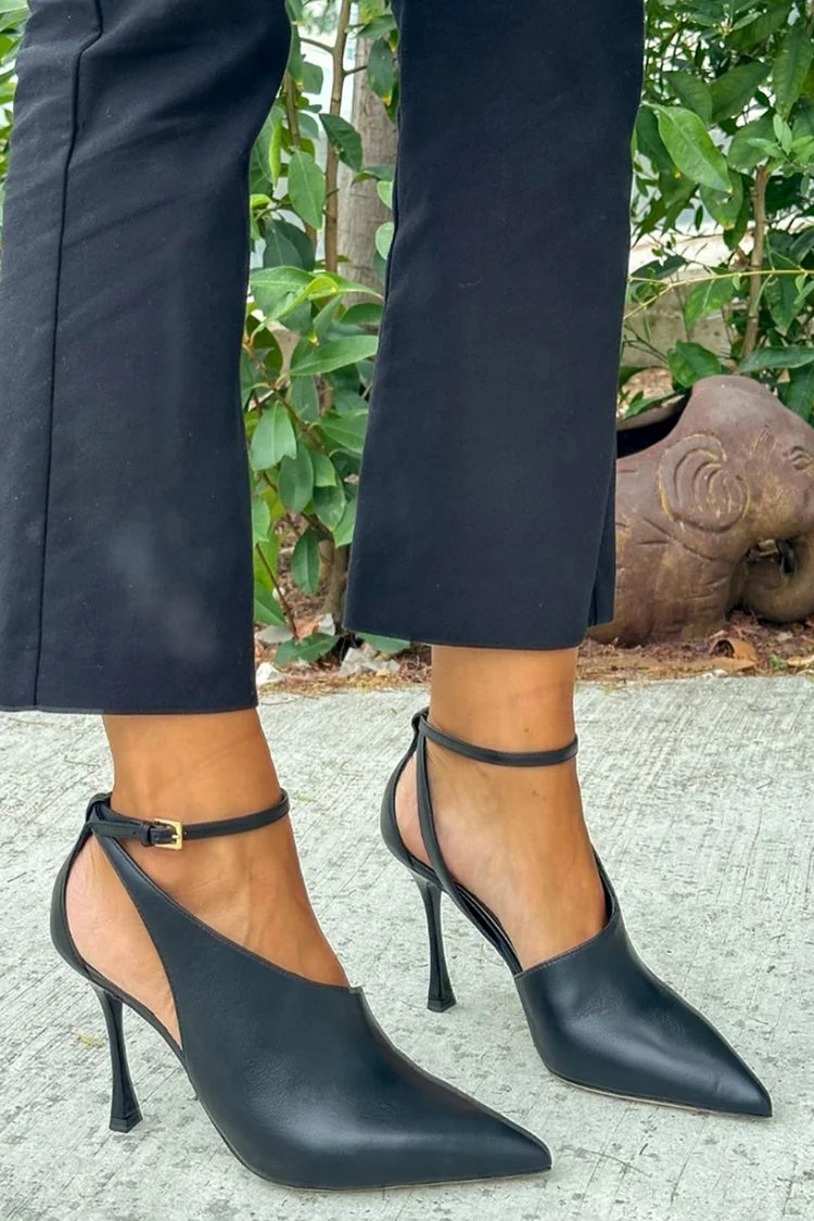 Ruby | Women's Pointed Toe Strap Heels