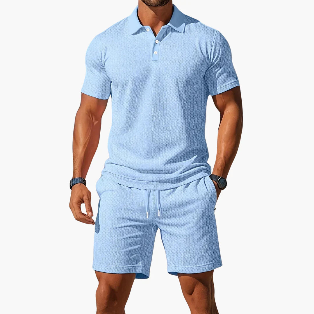 Cooper | Men's 2 Piece Polo Outfit