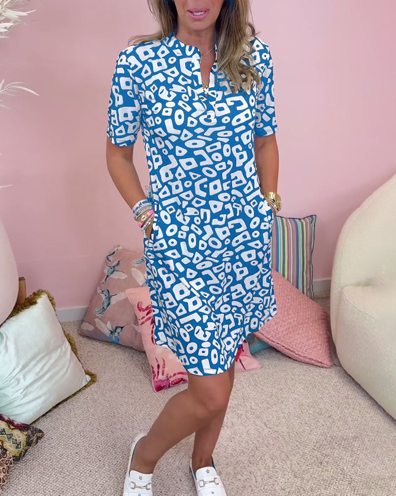 Chloe | Elegant V-Neck Dress for Women