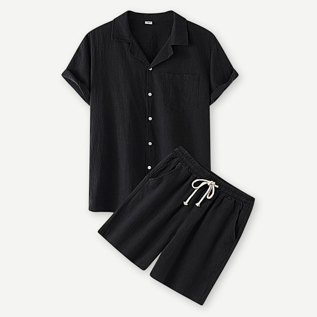 Mason | Men's Linen 2 Piece Set Outfit