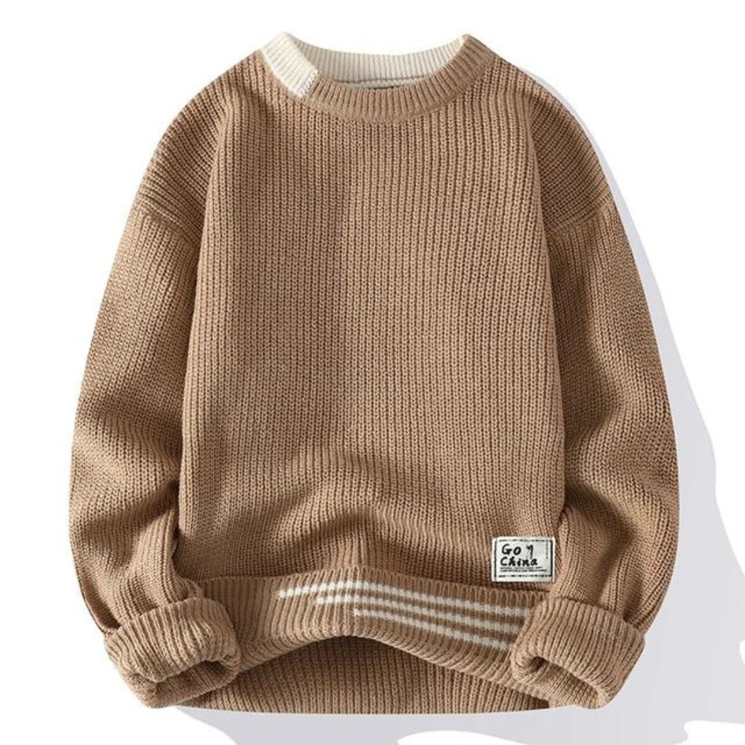 Men's Soft Knit Sweater Premium