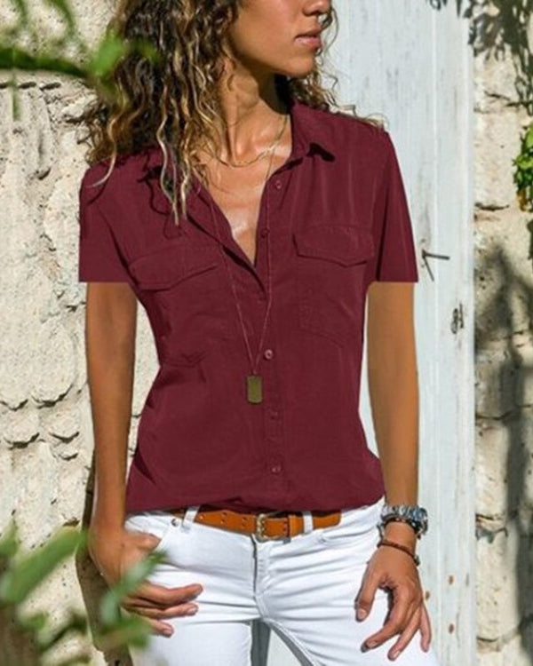 Florence | Streetwear Short Sleeve Blouse