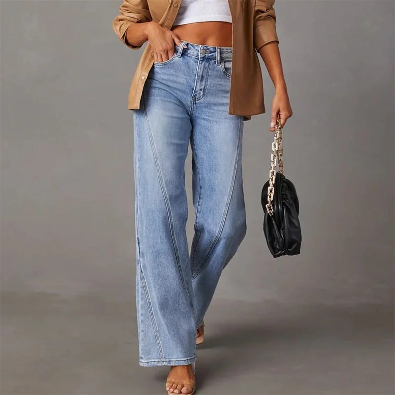 Mia | Loose Wide Leg Jeans For Women
